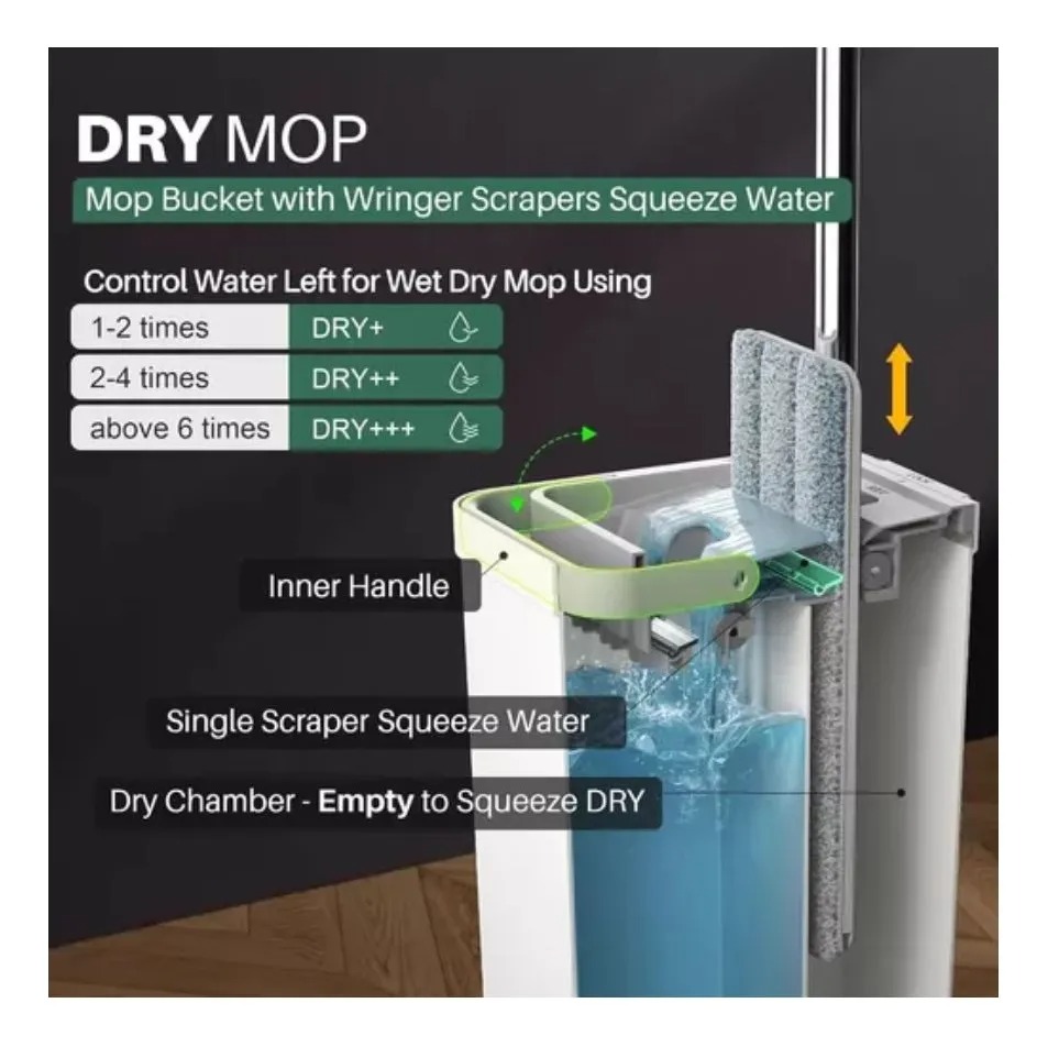 Miniatura 2 de TRAPEADOR MICROFIBRA Y ESCURRIDOR